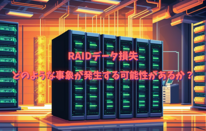 RAIDデータ損失：原因と対策、データ復旧の重要性