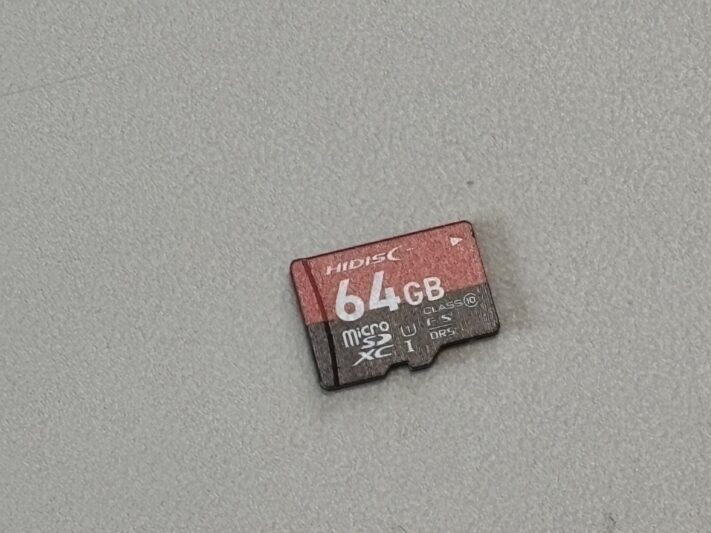 microSD【HIDISK HDMCSDX64GSW-WOA 64GB】データ復旧(個人ユーザーY様|富山県)