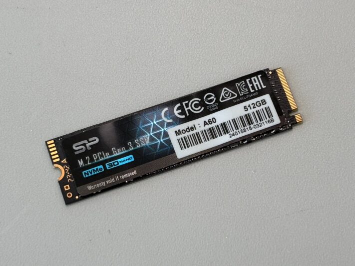 M.2 NVMe SSD【Silicon Power A60 512GB】データ復旧（法人ユーザーM様｜石川県）