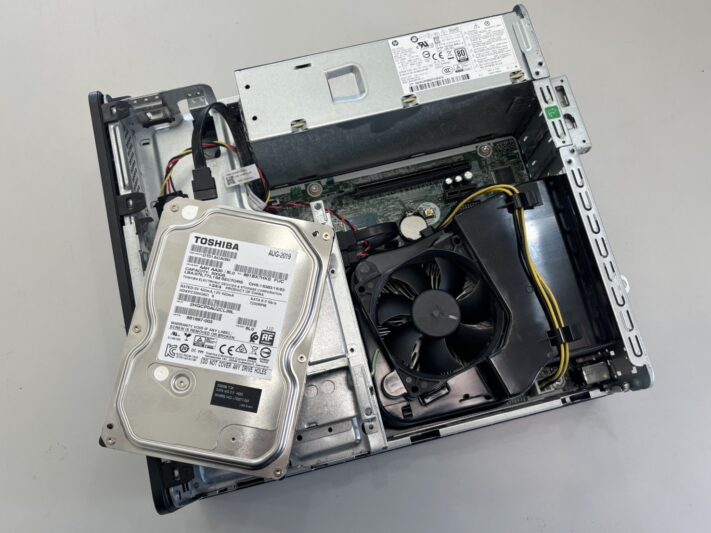 内臓HDD【TOSHIBA DT01ACA050 500GB】HP Pro Desk 400G SFF データ復旧(法人ユーザーM様|富山県)