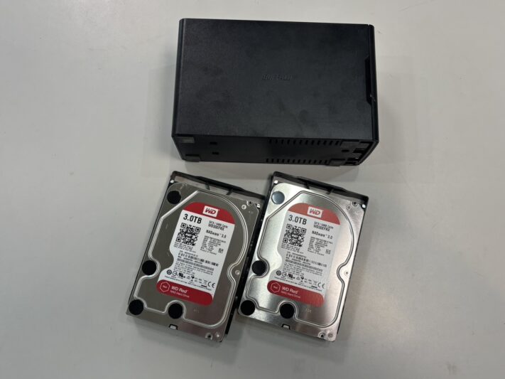 NAS【Western Digital WD30EFRX 3TB】BUFFALO LS220DN0602B データ復旧(法人ユーザーK様|富山県)