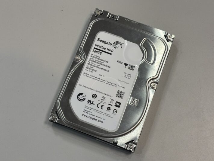 内臓HDD【SEAGATE ST500DM002 500GB】データ復旧（法人ユーザーD様｜富山県）